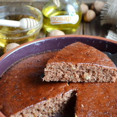 Коврижка медовая постная