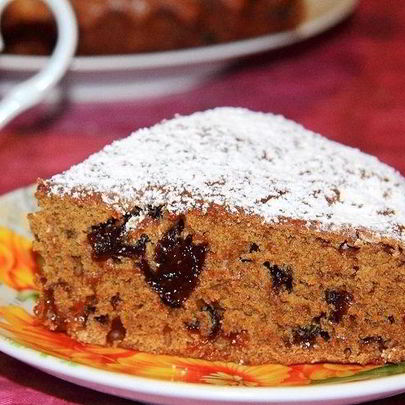 Коврижка с черносливом