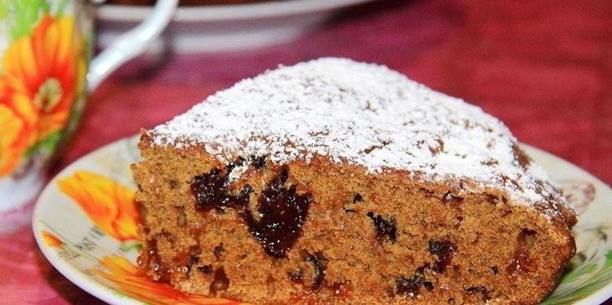 Рецепт коврижки с черносливом