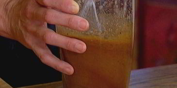 коврижка с кунжутом и имбирем