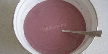 коврижка с вареньем на кефире