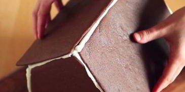 новогодний пряничный домик