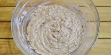 постная коврижка с вареньем