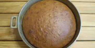 постная коврижка с вареньем