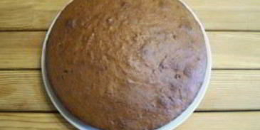 постная коврижка с вареньем