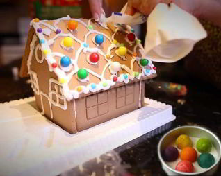 Пряничный имбирный домик