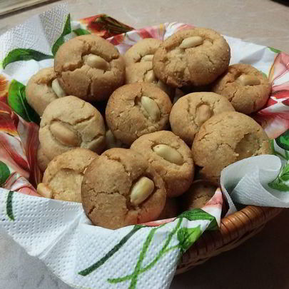 Пряники с арахисом