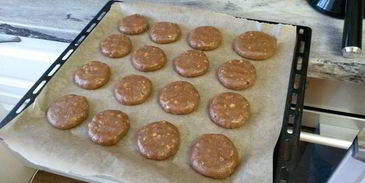 пряники с орешками на цельнозерновой муке