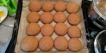 пряники с орешками на цельнозерновой муке