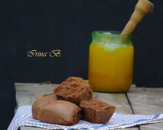 Шоколадные пряники на пару