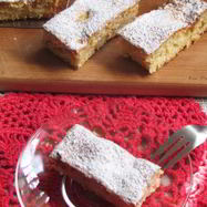 Рецепт Бисквитного яблочного пирога