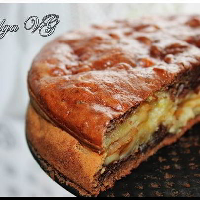 Кабачковая шарлотка