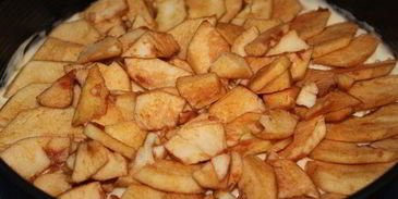 кабачковая шарлотка