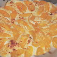 Рецепт Хлебной шарлотки с персиками