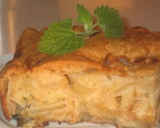 Неклассическая шарлотка Первая любовь