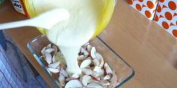 шарлотка на сметане