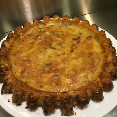 Шарлотка с капустой