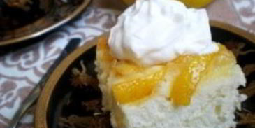 шарлотка с лимоном