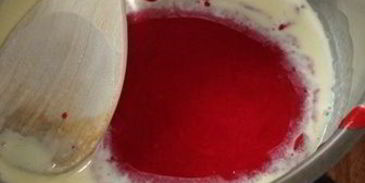 шарлотка с шоколадно-малиновым муссом и воздушным ванильным кремом