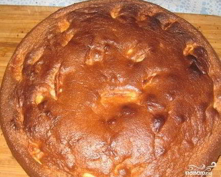 Шарлотка со сметаной