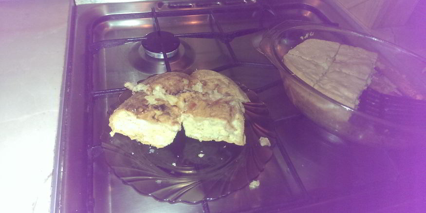 Рецепт шарлотки со взбитыми белками