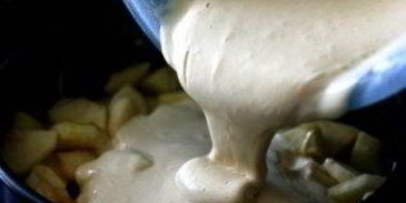 шарлотка в духовке