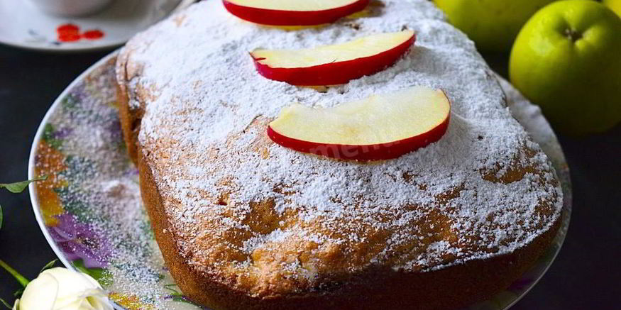 Рецепт шарлотки в хлебопечке