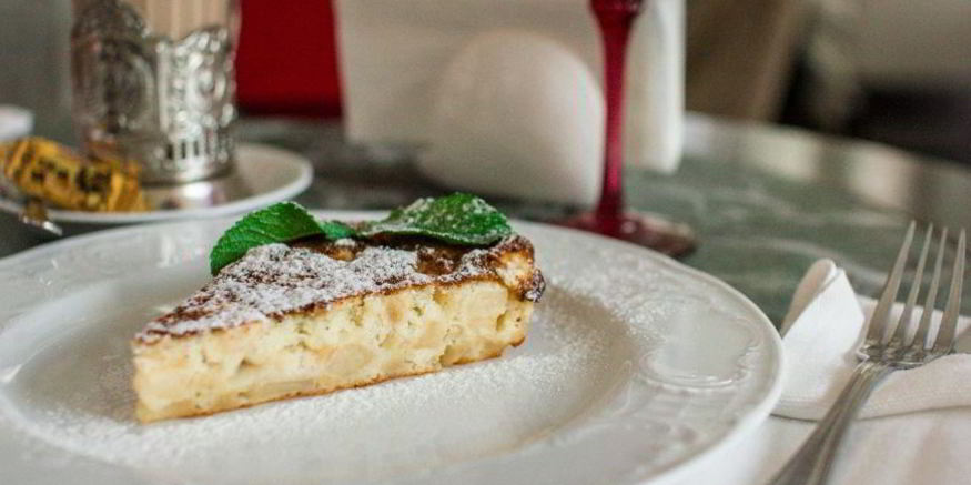 Рецепт ванильной шарлотки