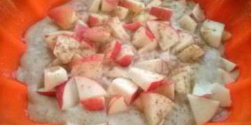 вегетарианская шарлотка без яиц