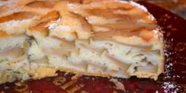 яблочная шарлотка простая