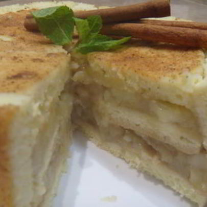 Яблочная шарлотка Яблочный восторг