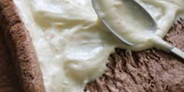 шоколадно-апельсиновый рулет