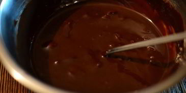 шоколадно-трюфельный рулет