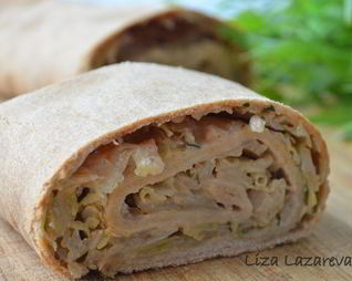 Австрийский штрудель с капустой