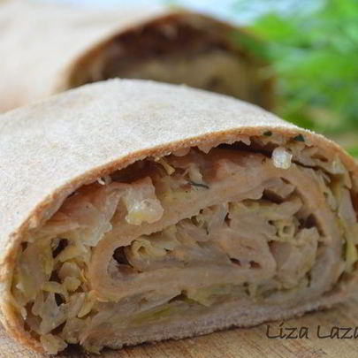 Австрийский штрудель с капустой