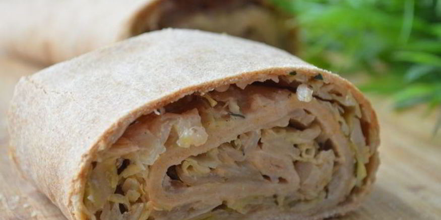 Рецепт австрийского штруделя с капустой