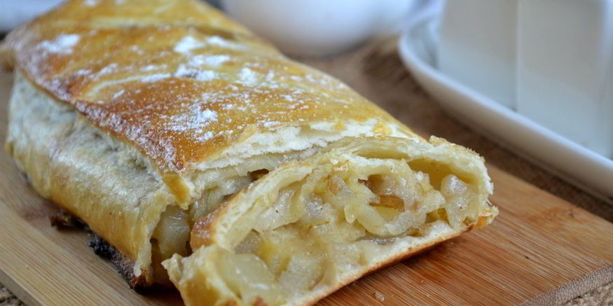 Рецепт грушевого штруделя