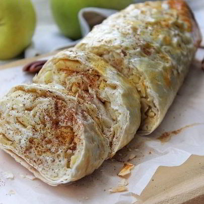 Ленивый полезный штрудель