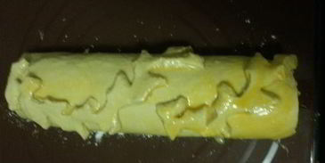 мясо-капустный штрудель из кабачкового теста