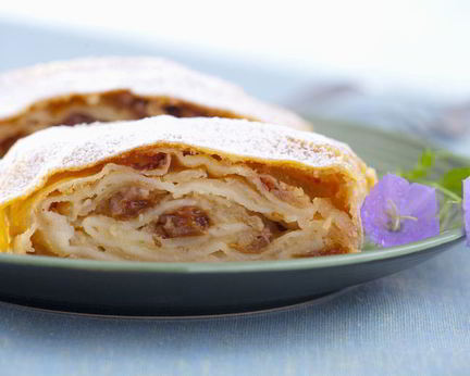 Постный штрудель