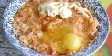 рисовый штрудель с томатно-яблочным джемом