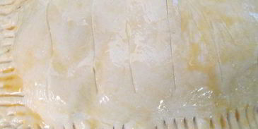 рыбный штрудель из творожного теста