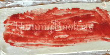 штрудель с фруктами и сухофруктами