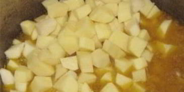 штрудель с мясом и картошкой