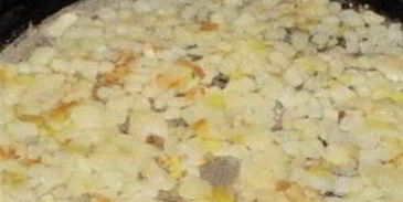 штрудель с мясом и картошкой