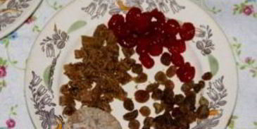 штрудель с сухофруктами