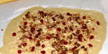 штрудель с сухофруктами