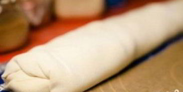 штрудель с творогом и вишней