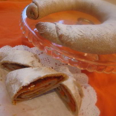 Штрудель с тыквой