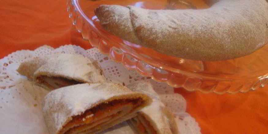 Рецепт штруделя с тыквой